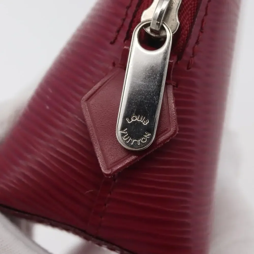Louis Vuitton Epi Pochette Cosmetic PM Pouch Fuchsia Pink